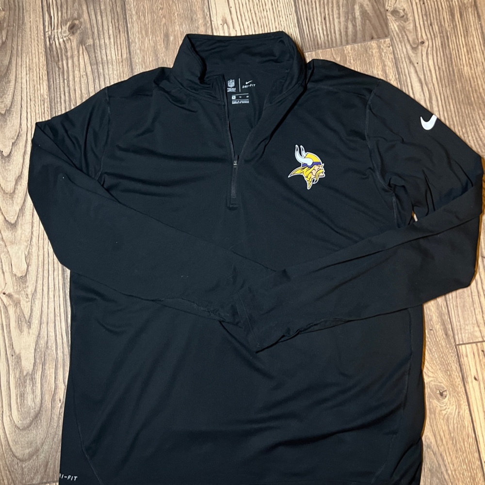 Nike Dri-Fit XL Element - black Minnesota Vikings 1/4 zip pullover.